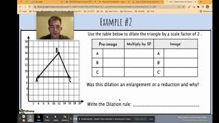 Mr. Lessard Day 2 Dilations and Scale Factor