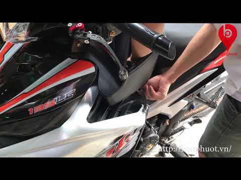 Gắn Thùng Giữa Givi Cho Exciter 135
