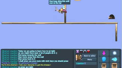 Transformice Tutorial Walljump Right