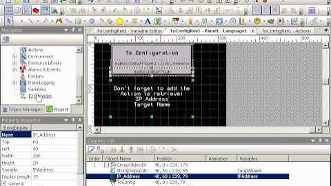 Create Toolchest Objects in Vijeo Designer