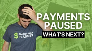 Student Loan Payments Paused July 1-31 | Income Driven Repayment Plans
