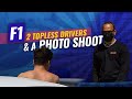 2 Topless Drivers and a Car Park Photoshoot