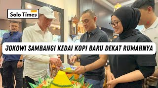 Jokowi Hadiri Pembukaan Kedai Kopi ‘The Atjeh Connection’ yang Lokasinya Dekat Rumahnya 