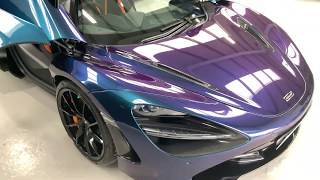 Athlete Statistics McLaren 720S Custom Paint. Collection Day