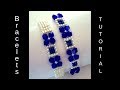 Very easy pattern for DIY bracelets. Beaded bracelets tutorial