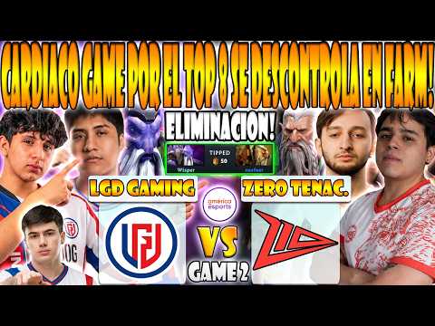 LGD GAMING vs ZERO TENACITY BO3[GAME 2] WISPER, TAILUNG, YUMA, KJ vs MOOZ - GAMES OF THE FUTURE 2026