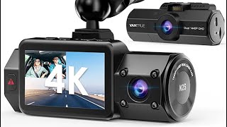 Vantrue N2S 4K Gps Dual Lens Camera- Is This Dashcam Worth Buying? 4K Unboxing And Test