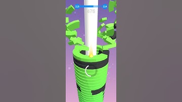 ⚡Stack Balls⚡ #shorts #voodoo #stackballs #games #gameplay #android #ios #balls #mobilegame