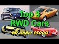 Top 5 Rear Wheel Drive Cars on a Budget (under £5000)
