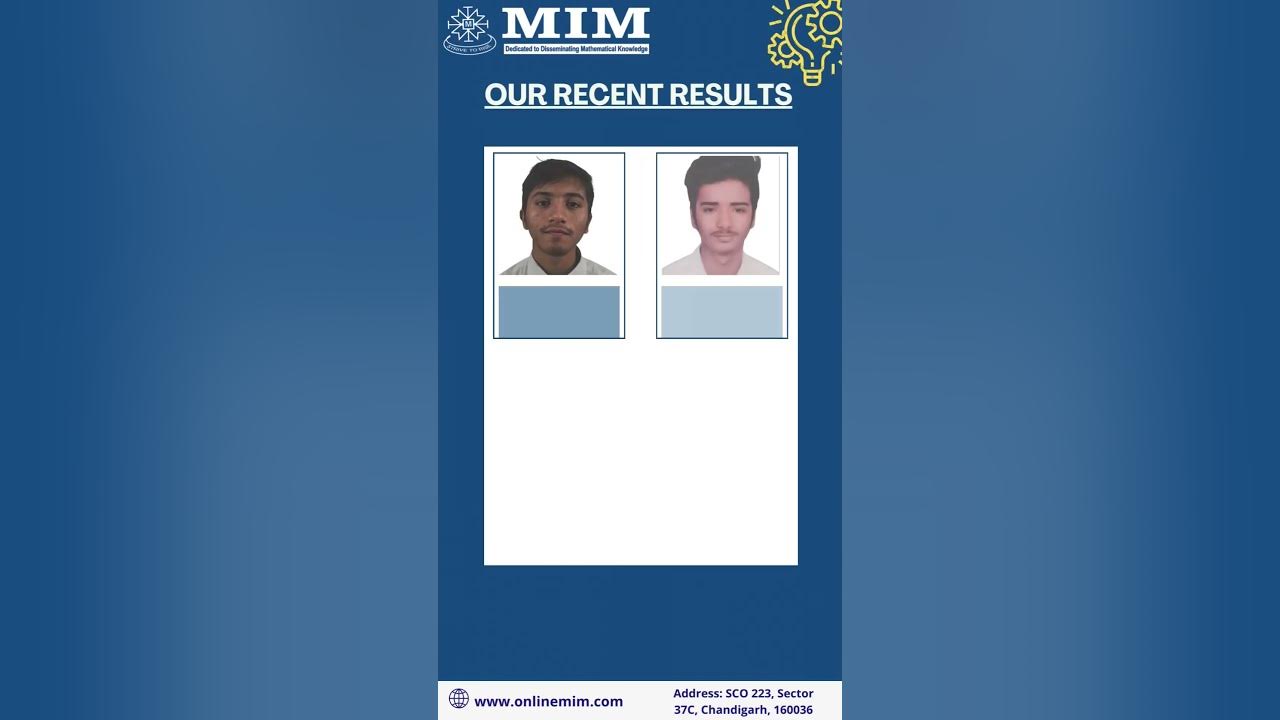 Contact 9216131001 for more information mimacademy jeemains 