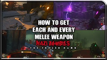 How To Get All Melee Weapons In The Frozen Dawn!