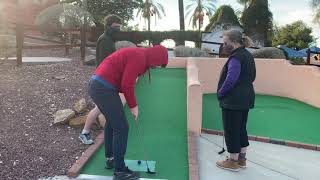 Funtasticks mini golf Mayan course Jan 2021