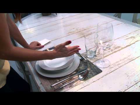 Video: Cómo poner correctamente la mesa en casa