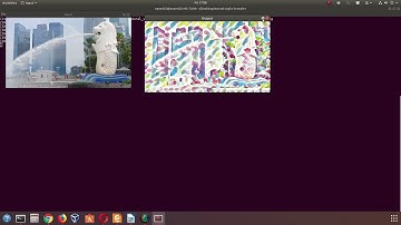 Image neural style transfer using OpnCV and Deeplearning