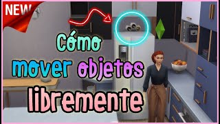 Cómo mover los objetos fuera de la cuadrícula 🛋💚 #sims #sims4