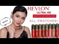 REVLON ULTRA HD MATTE LIP MOUSSE FULL SWATCHES & REVIEW BAHASA INDONESIA !