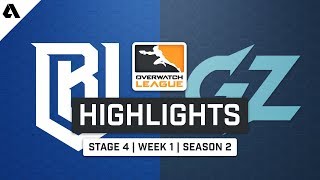 Boston Uprising vs. Guangzhou Charge | Stage 4 Week 1 Day 3 - Overwatch League S2 Highlights