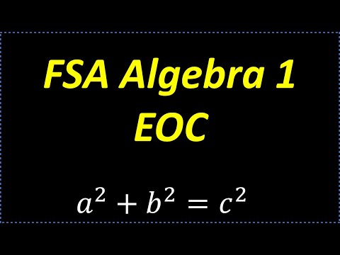 Video: Moet je slagen voor de Algebra 1 EOC?