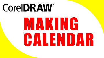 How to make Calendar in CorelDRAW in Urdu and Hindi#11