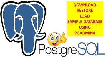 How To Download/Restore/Load Sample Database In PostgreSQL Using pgAdmin4 || pgAdmin Tutorial