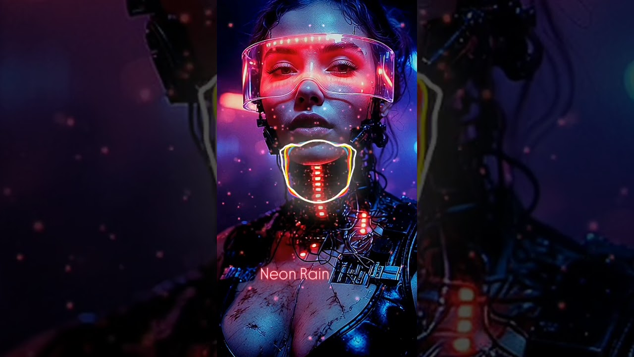 Neon Rain #shorts