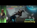 shadow fighting : slashing ling.flask || blessed gaming