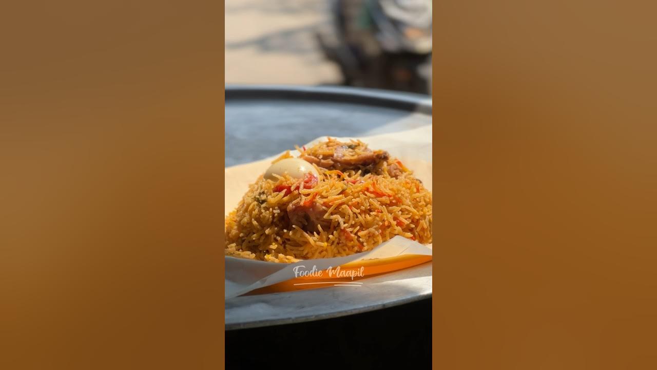 Trichy la ₹110 oru worth basmati biryani 🤩 Biryani lover ️ biryani