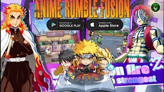 Anime Fury: Skirmish Gameplay 🎮 Ultimate RPG adventure Anime Rumble Fusion - android/iOS