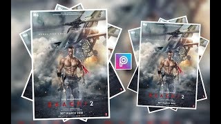 PicsArt editing|| Baaghi 2 poster editing tutorial|| ubedit2k screenshot 2