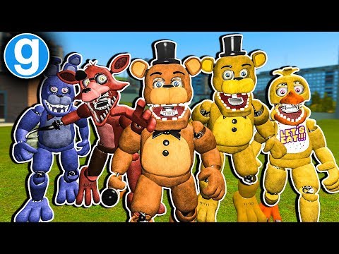 Gmod Fnaf - Brand New Fazbear Ultimate Pill Pack Unwithered Edition