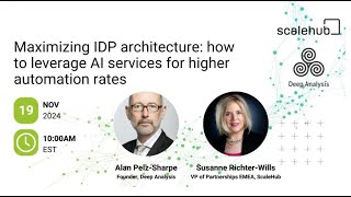 Maximizing IDP Architecture: how to leverage AI services for higher automation rates