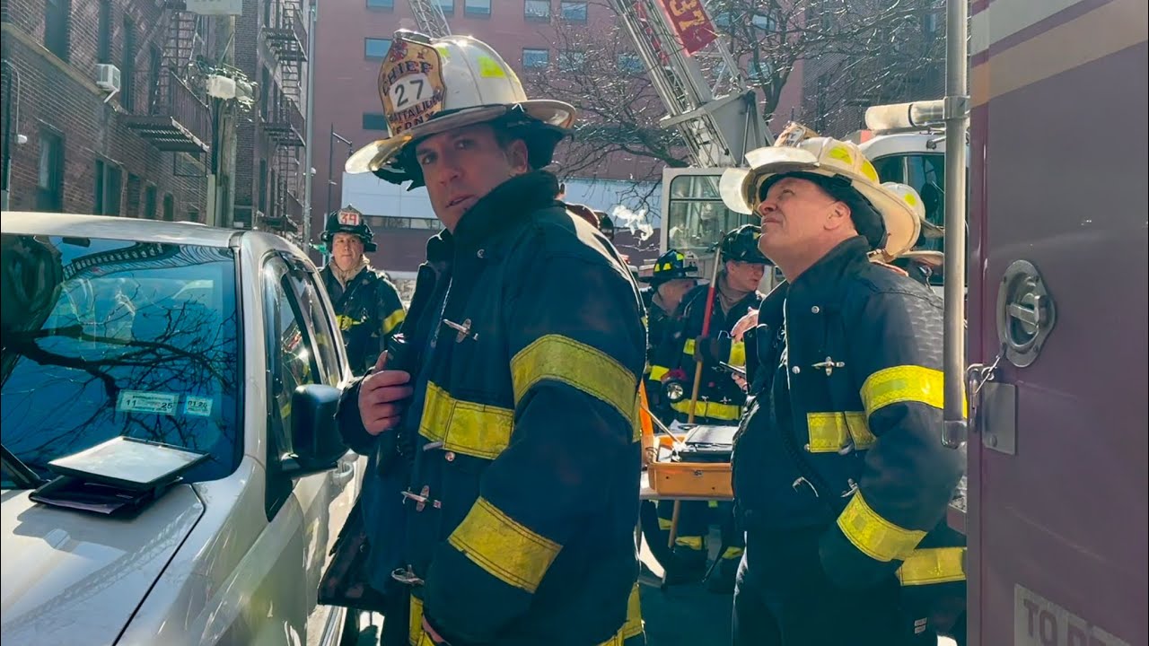 FDNY Bronx 3rd Alarm Box 4930 Fire was on the 4th and 5th Floors - YouTube