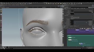 Ultimate Guide for grooming eyebrows and eyelashes in Houdini
