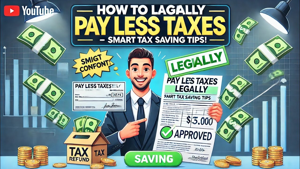 Less Tax How to LEGALLY Pay LESS Taxes in 2025 – Smart Tax Saving Tips! - YouTube