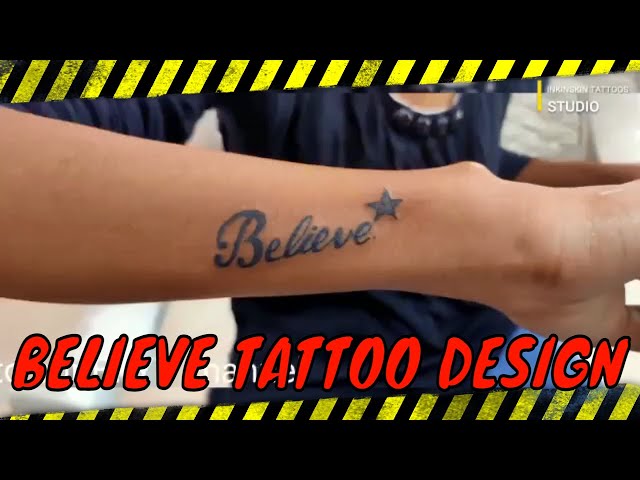 Believe In Yourself For Japanese Kanji Tattoo – Simple Word Tattoo Ideas –  Yorozuya