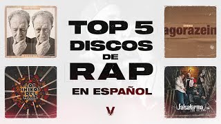 TOP 5 Discos del RAP ESPAÑOL 🏆 | El V Elemento