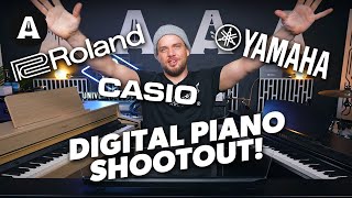 Digital Piano Shootout!  Casio APS450 vs Yamaha CLP725 vs Roland HP702