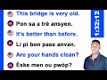 200 phrases haitian creole  english  kesyon ak repons ke ameriken yo plis itilize an angl