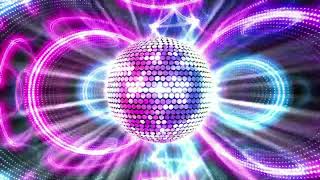 Mirror Ball Disco Lights Club Dance Party Glitter Background - 3 Hours VJ Loop