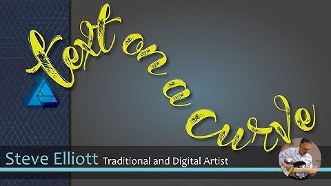 How to Place Text on a Curve in Affinity Designer - Tutorial