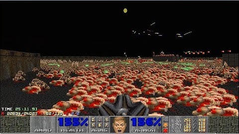 Doom 2 Tarachillax MAP 10 UV-MAX [TAS] in 27:32