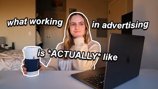 what working in advertising is ACTUALLY like (9-5 vlog)