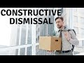 Constructive Dismissal - Employment Solicitors