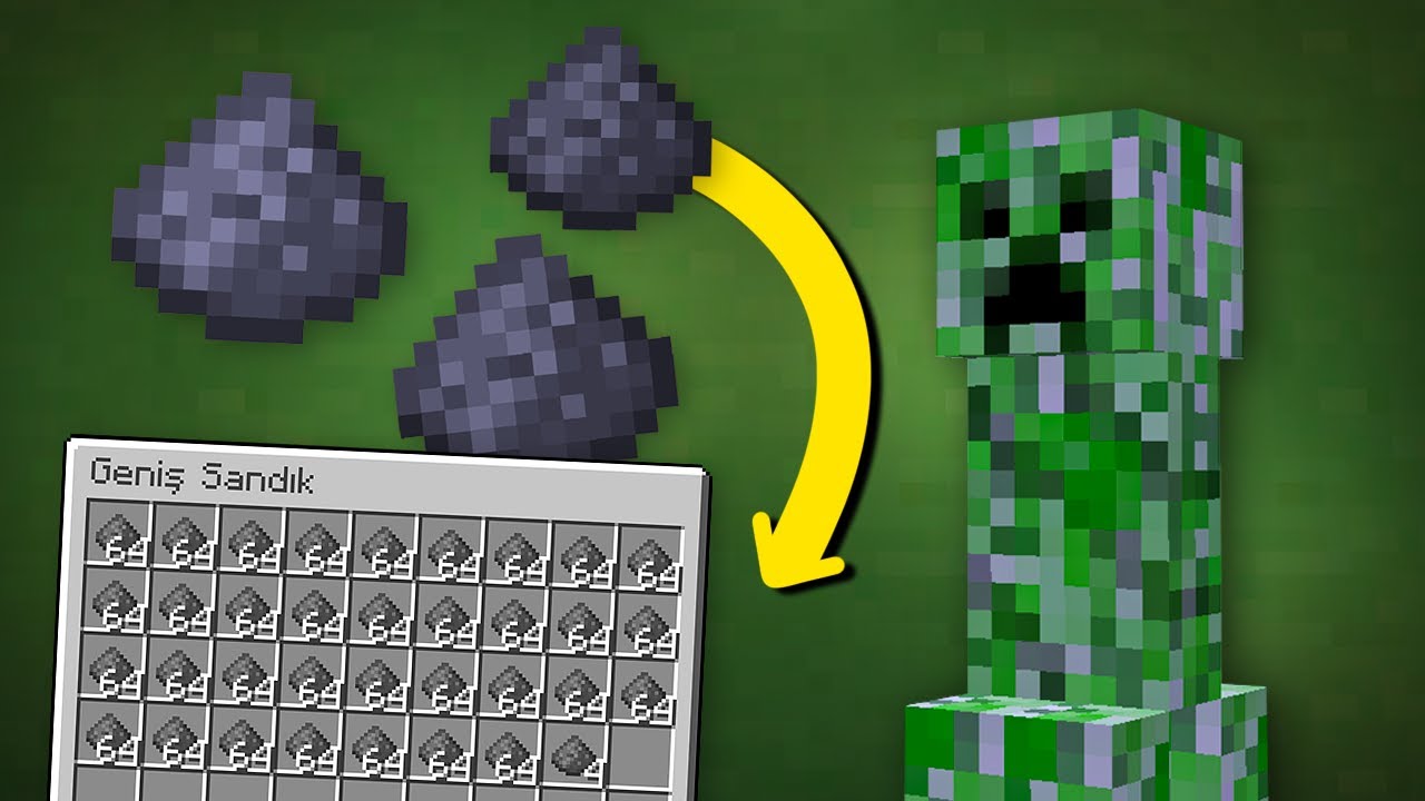 creeper farmi nasil yapilir minecraft youtube
