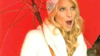 Video thumbnail of "Jessica Simpson - Let It Snow (Music Video)"