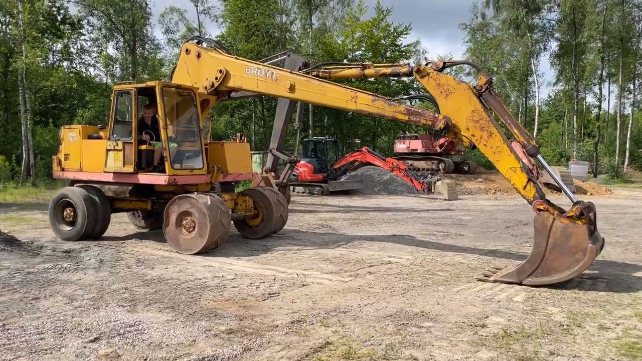 Grävmaskin Bröyt X20