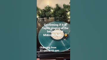Thumbnail of Loving how Taylor sounds on vinyl! 🌌
