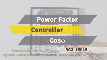 ENTES RG3-15 CLS Power Factor Controller  Cosø
