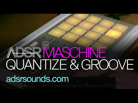 Maschine 2 and Mikro - How to Use Quantize and Groove