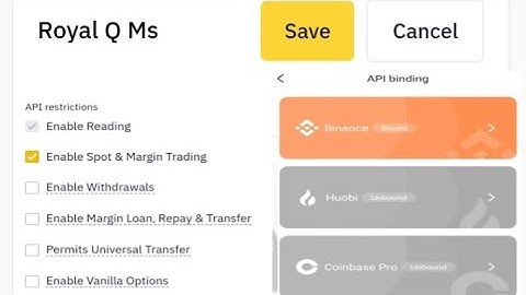 How to Activate Royal Q Bot with Binance API BINDING 2022